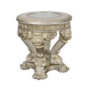 Danae - End Table - Champagne & Gold