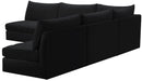 Jacob - Modular Corner Armless Sectional 5 Piece
