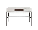 Verster - Writing Desk With USB - Natural & Black