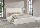 Rebecca - Faux Fur Upholstered Bed