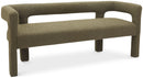 Athena - Boucle Fabric Bench