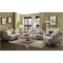 Chelmsford - Sofa With 5 Pillows - Beige Fabric & Antique Taupe