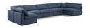 Indulge - Linen 7 Piece Modular U-Shaped Sectional