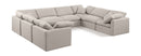 Indulge - Linen 8 Piece Modular Sectional