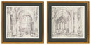 Downyard - Wall Art Set (Set of 2) - Black / Beige