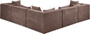 Stellar - 5 Piece Upholstered Modular Sectional