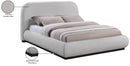 Vaughn - Chenille Bed With Black Base
