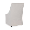 Warwick - Upholstered Rolling Dining Chair