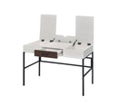 Verster - Writing Desk With USB - Natural & Black