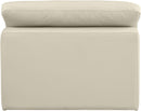 Comfy - Faux Leather Armless Chair