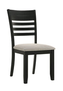 Folio - Side Chair (Set of 2) - Black / Gray