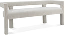 Athena - Boucle Fabric Bench
