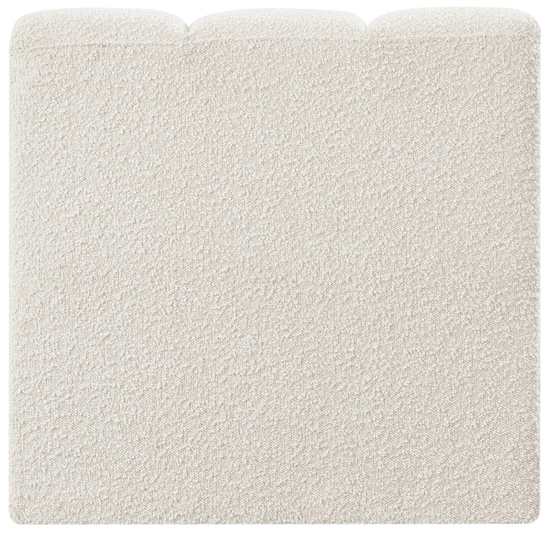 Arc - Boucle Fabric Straight Chair