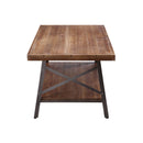 Ikram - Coffee Table - Weathered Oak & Sandy Black