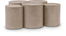 Dimple - 20" 5 Piece Modular Coffee Table - Terazzo Finish