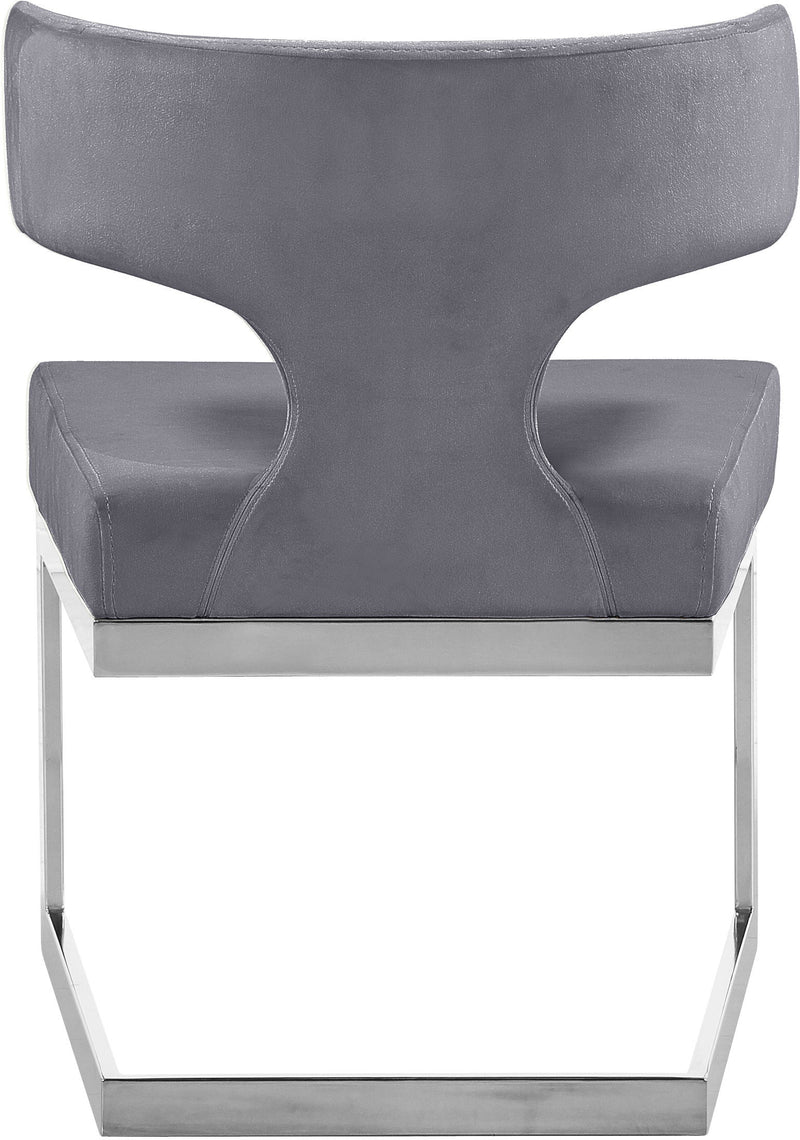 Alexandra - Dining Chair with Chrome Legs