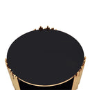 Tanquin - Coffee Table - Black Glass & Gold