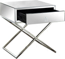 Lynn - Side Table - Chrome