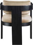 Sacha - Velvet Dining Chair With Black Base (Set of 2)