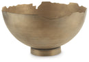 Maura - Bowl - Antique Gold Finish