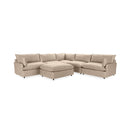 Caplan - 6 Piece Modular Sectional With Ottoman