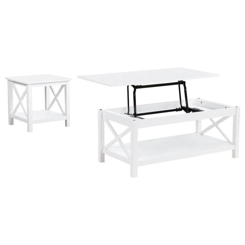 Skyview - Rectangular Lift Top Coffee Table Set