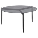 Rosalie - Round Smoked Glass Top Table