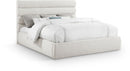 Adam - Linen Fabric Bed With 52" Headboard