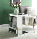Dominic - 24" Accent Table - Mirrored