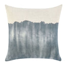 Cora - TL Pillow - Natural / Denim Blue