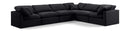 Indulge - Velvet 6 Piece Modular Corner Sectional