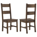 Coleman - Dining Side Chair (Set of 2) - Rustic Golden Brown