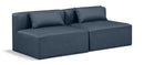 Cube - Modular 2 Seat Armless Sofa