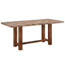 Gilsea - Dining Table - Brown Finish