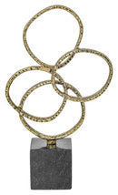 Wellcott - Sculpture - Gold Finish / Black