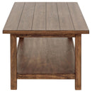Payne - Wood Coffee Table with Shelf
