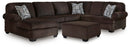 Kimlee - Sectional And Ottoman Set