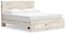 Lawroy - Panel Bed With Storage