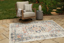 Jarrpage - Indoor/Outdoor 5' x 7' Rug - Multi