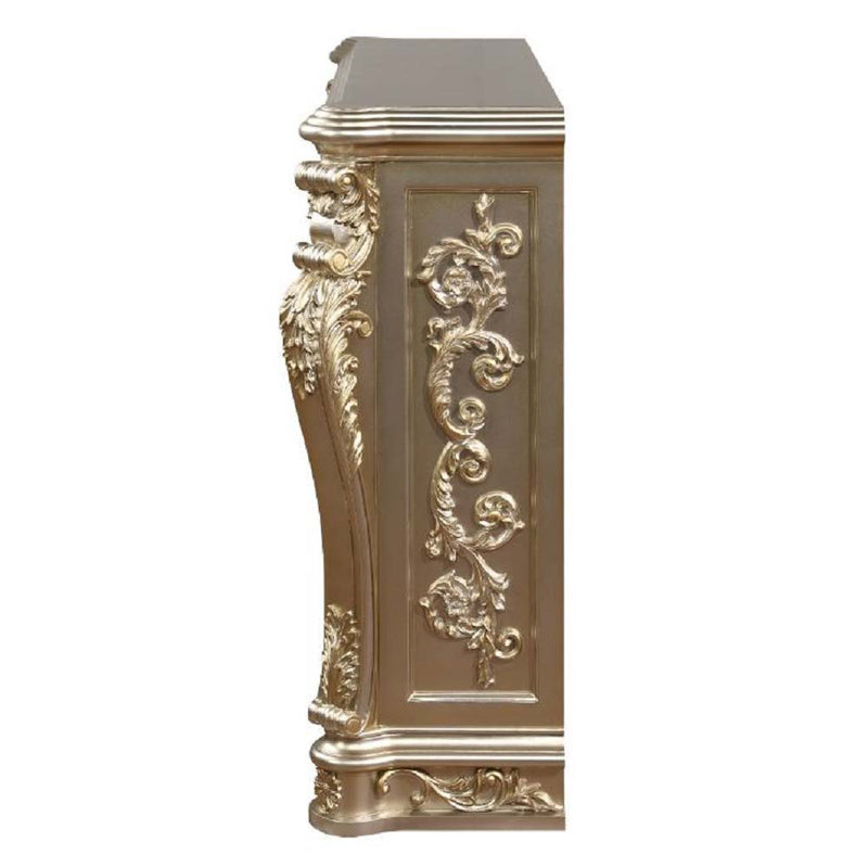 Sorina - Fireplace - Antique Silver