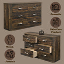 Elettra - Dresser - Rustic Walnut