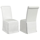 Shawna - Upholstered Skirted Dining Chair (Set of 2)