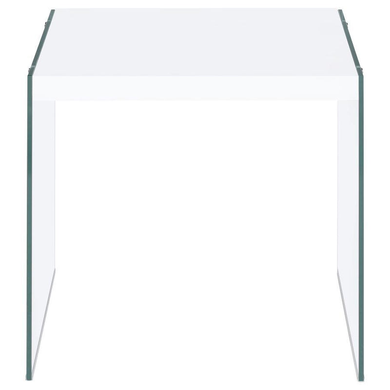Opal - Rectangular Glass Frame Table