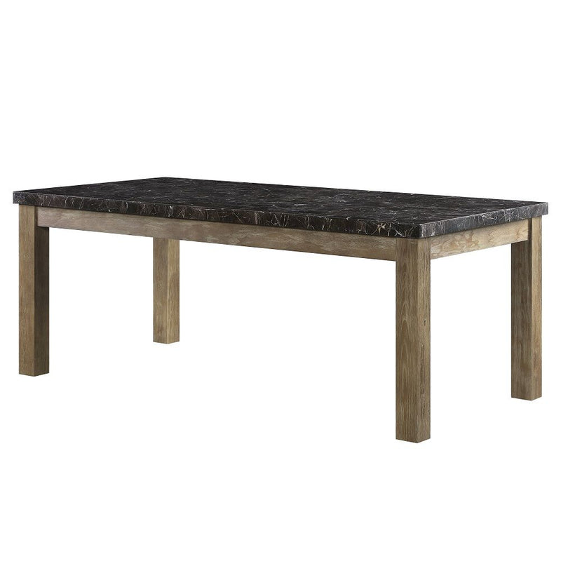 Charnell - Dining Table - Marble Top & Oak