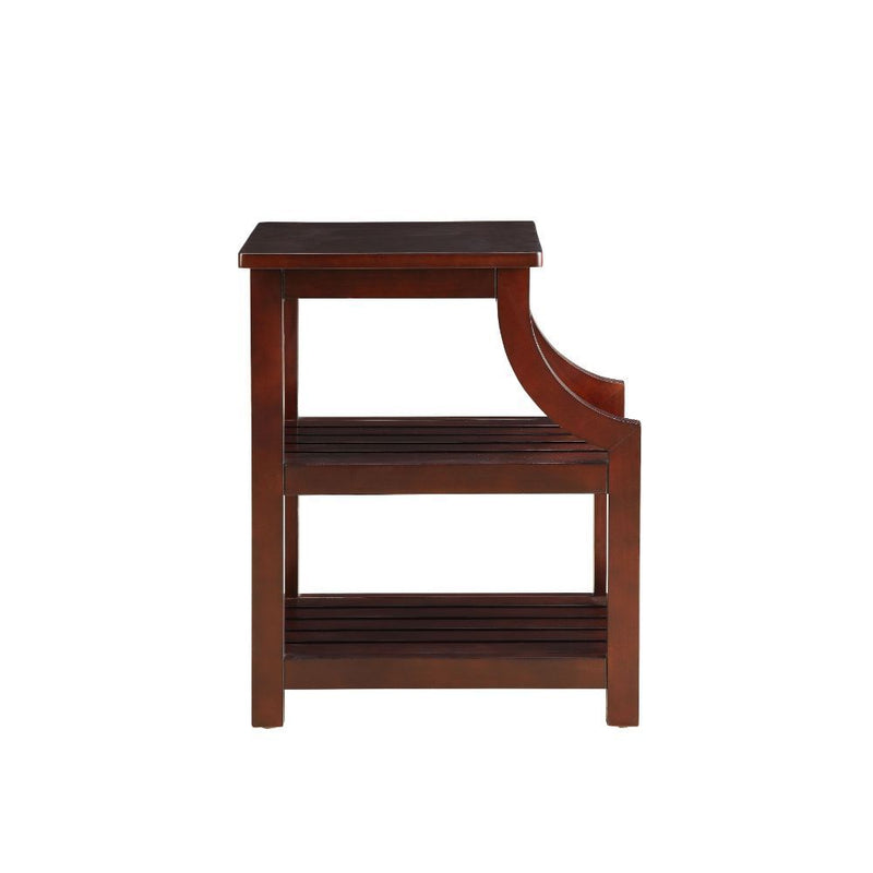 Wasaki - Accent Table With USB - Espresso