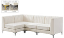 Alina - 4 Piece Modular L-Shaped Sectional