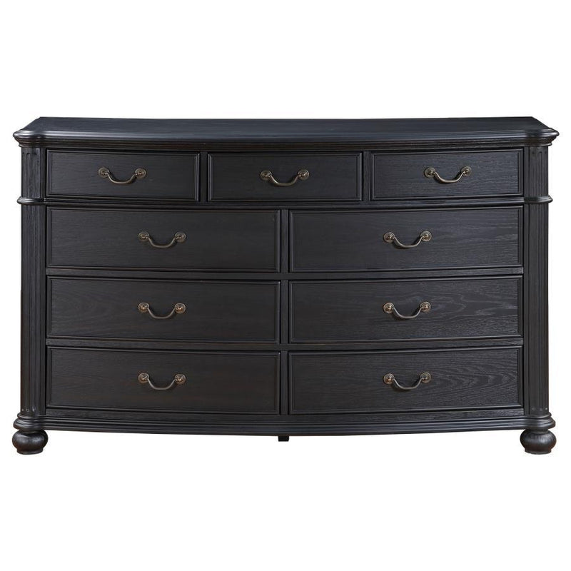 Celina - 9-Drawer Dresser - Black