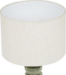 Opus - Linen Textured Fabric And Brass Table Lamp