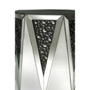 Nysa - 41" Coffee Table - Mirrored & Faux Crystals