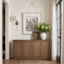 Vero - Solid Wood And Oak Venee Sideboard/Buffet